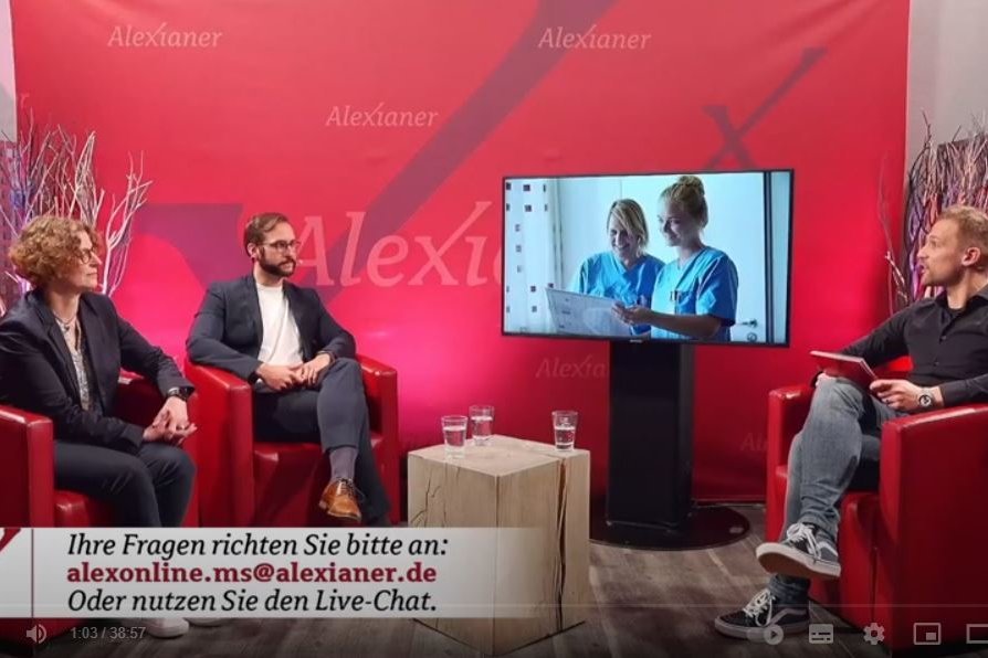 Live-Talk mit Mitarbeiter*innen der Pflege